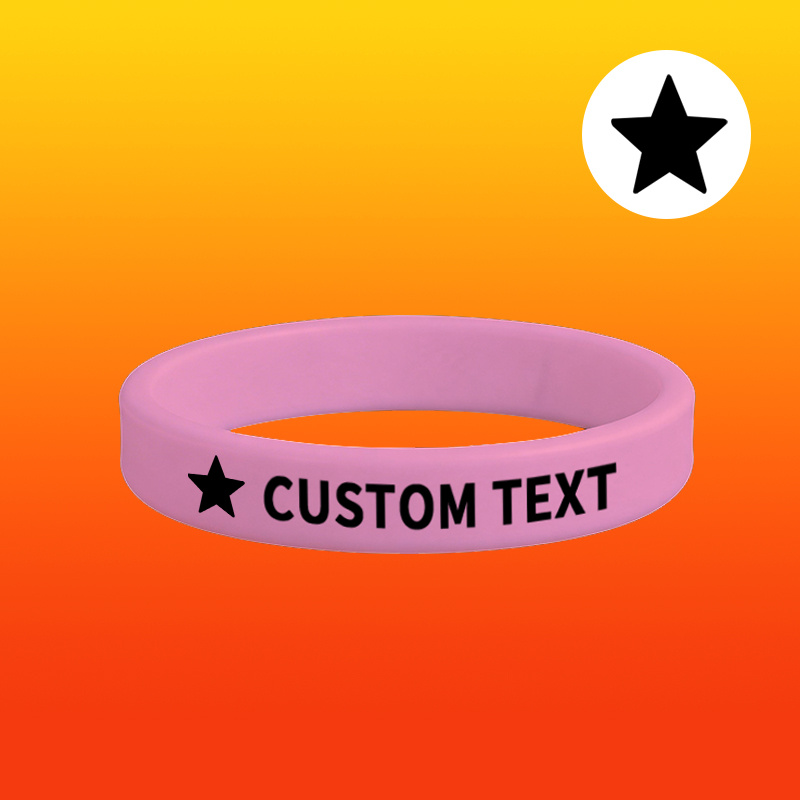 28pc Custom Silicone Bracelets Set, Personalised Gift